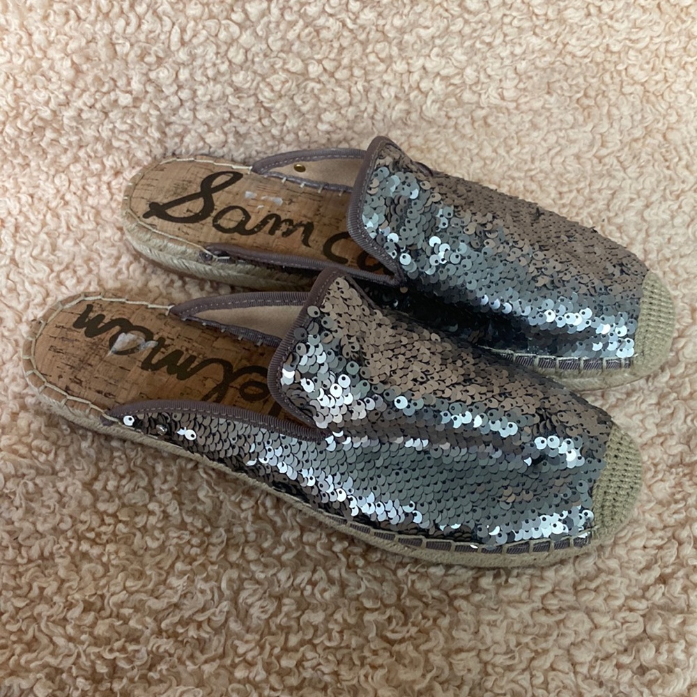 Sam Edelman | Sparkly Slip-On Sandals
